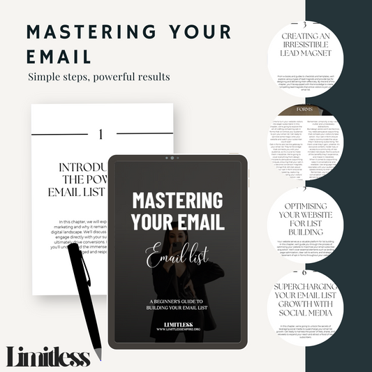 Mastering Your Email: A Beginner’s Guide to Building & Growing Your Email List